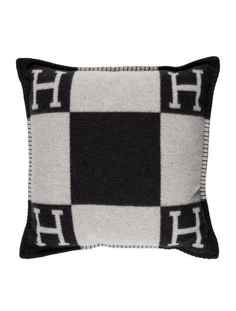 black hermes throw|Hermes throw pillow price.